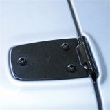 Rugged Ridge 97-06 Jeep Wrangler Black Hood Hinges thumbnail 3