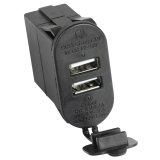 Rugged Ridge Dual USB Port With Qi capabilities 3.0 thumbnail 1