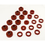 Rugged Ridge Body Mount Kit Red 80-86 CJ7 22 Pieces thumbnail 2