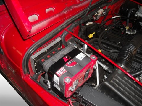 Rugged Ridge 97-06 Jeep Wrangler Dual Battery Tray thumbnail 5
