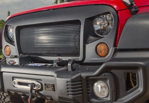 Rugged Ridge Spartan Grille 07-18 Jeep Wrangler JK thumbnail 9
