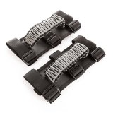 Rugged Ridge Paracord Grab Handles Gray/Black Pair thumbnail 1
