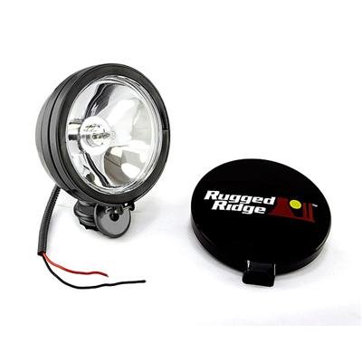 Rugged Ridge 6in Halogen Light Black Steel Housing thumbnail 4