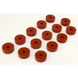 Rugged Ridge Body Mount Kit Red 55-73 CJ 14 Pieces thumbnail 2
