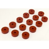 Rugged Ridge Body Mount Kit Red 55-73 CJ 14 Pieces thumbnail 3