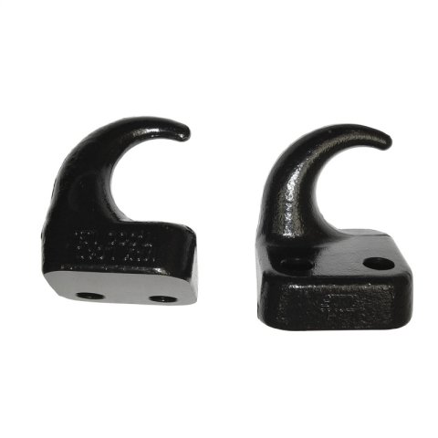 Rugged Ridge 97-06 Jeep Wrangler Front Tow Hooks thumbnail 2