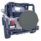 Rugged Ridge 27 -29 Inch Tire Cover Black Diamond thumbnail 4