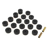 Rugged Ridge Body Mount Kit Black 74-75 Jeep CJ5 thumbnail 3