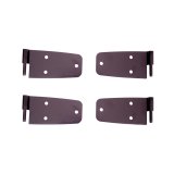 Rugged Ridge 76-86 Jeep CJ Black Door Hinge Kit thumbnail 2