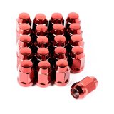 Rugged Ridge Wheel Lug Nut Set of 20 Red 1/2-20 thumbnail 4