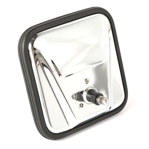 Rugged Ridge 55-86 Jeep CJ Chrome Mirror Head thumbnail 2
