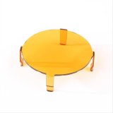 Rugged Ridge 3.5in LED Light Cover Round Amber thumbnail 2