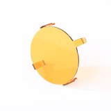 Rugged Ridge 3.5in LED Light Cover Round Amber thumbnail 5