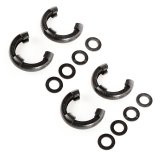 Rugged Ridge 3/4in Black D-Ring Isolator Kit thumbnail 7