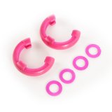 Rugged Ridge Pink 3/4in D-Ring Isolator Kit thumbnail 2