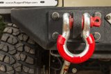 Rugged Ridge Red 3/4in D-Ring Isolator Kit thumbnail 8