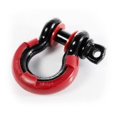 Rugged Ridge 3/4in Red D-Ring Isolator Kit thumbnail 5