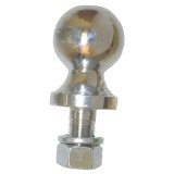Rugged Ridge 2in Trailer Hitch Ball Chrome thumbnail 3