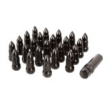 Rugged Ridge Lug Bullet Style Black 1/2-20 thumbnail 1