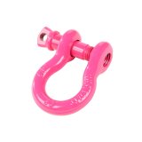 Rugged Ridge Pink 9500lb 3/4in D-Shackle thumbnail 2