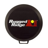 Rugged Ridge 5 Inch HID Light Cover Black thumbnail 3