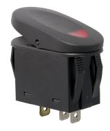 Rugged Ridge 2-Position Rocker Switch Red thumbnail 3