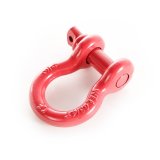 Rugged Ridge Red 9500lb 3/4in D-Ring thumbnail 1