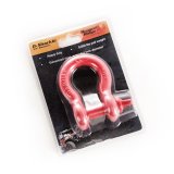 Rugged Ridge Red 9500lb 3/4in D-Ring thumbnail 2