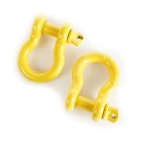 Rugged Ridge Yellow 7/8in D-Rings thumbnail 2
