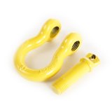 Rugged Ridge Yellow 7/8in D-Rings thumbnail 4
