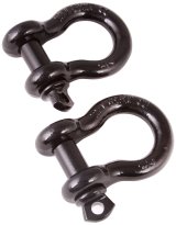 Rugged Ridge Black 7/8th Inch D-Shackles thumbnail 1