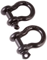 Rugged Ridge Black 7/8th Inch D-Shackles thumbnail 2