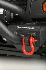Rugged Ridge Red 3/4in D-Shackles thumbnail 3