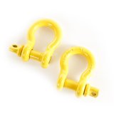 Rugged Ridge Yellow 3/4in D-Rings thumbnail 1