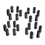Rugged Ridge Wheel Lock Nut Set 24 Black M14-1.5 thumbnail 1