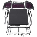 Rugged Ridge 97-06 Wrangler TJ Voyager Soft Top 2DR - Black Diamond thumbnail 1