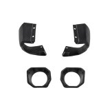 Rugged Ridge Jeep 19-22 Wrangler JL/20-22 Gladiator Venator Front Bumper Stubby Ends - Black thumbnail 1