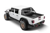 Rugged Ridge 20-22 Jeep Gladiator w/Trail Rail Sys Armis Tonneau Cover w/Max Track - Tex. Blk thumbnail 1