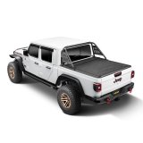 Rugged Ridge 20-22 Jeep Gladiator w/Trail Rail Sys Armis Tonneau Cover w/Max Track - Tex. Blk thumbnail 2