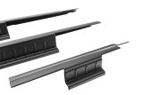 Rugged Ridge 18-22 Jeep Wrangler (JL) Rocker Pnl/Sill Plate Cvr 4dr. Rocker Guard 4pc. - Tex. Blk thumbnail 1