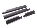 Rugged Ridge 18-22 Jeep Wrangler (JL) Rocker Pnl/Sill Plate Cvr 4dr. Rocker Guard 4pc. - Tex. Blk thumbnail 4