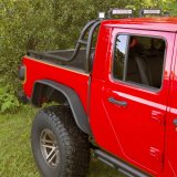 Rugged Ridge 21+ Jeep Gladiator (JT) Steel Tube Rear Fender Flare Kit - Black thumbnail 4