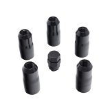 Rugged Ridge 18-20 Jeep Wrangler JL/JLU Black M14-1.5 Wheel Lock Nut Set w/Key thumbnail 1