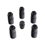 Rugged Ridge 18-20 Jeep Wrangler JL/JLU Black M14-1.5 Wheel Lock Nut Set w/Key thumbnail 2