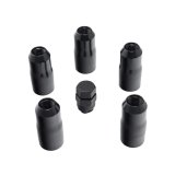 Rugged Ridge 18-20 Jeep Wrangler JL/JLU Black M14-1.5 Wheel Lock Nut Set w/Key thumbnail 4