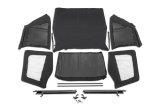 Rugged Ridge Frameless Black Diamond Soft Top 92-95 Jeep Wrangler YJ thumbnail 3