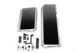 Rugged Ridge 18-23 Jeep Wrangler JLU 4dr Alum. Skid Plate for Gas Tank/Exhaust - Tex. Blk thumbnail 1