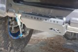 Rugged Ridge 07-23 Jeep Wrangler JK/JKU/JL/JLU & 20-23 Gladiator Hitch Skid Plate 2in. Rec - Tex Blk thumbnail 4