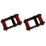 Rugged Ridge HD Front Leaf Spring Shackles 1-In Lift 87-95 Jeep Wrangler YJ thumbnail 2