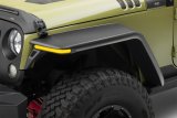 Rugged Ridge 07-18 Jeep Wrangler JK 2-Door+4-Door Unlimited Max Terrain Fender Flare Front+Rear Set thumbnail 9